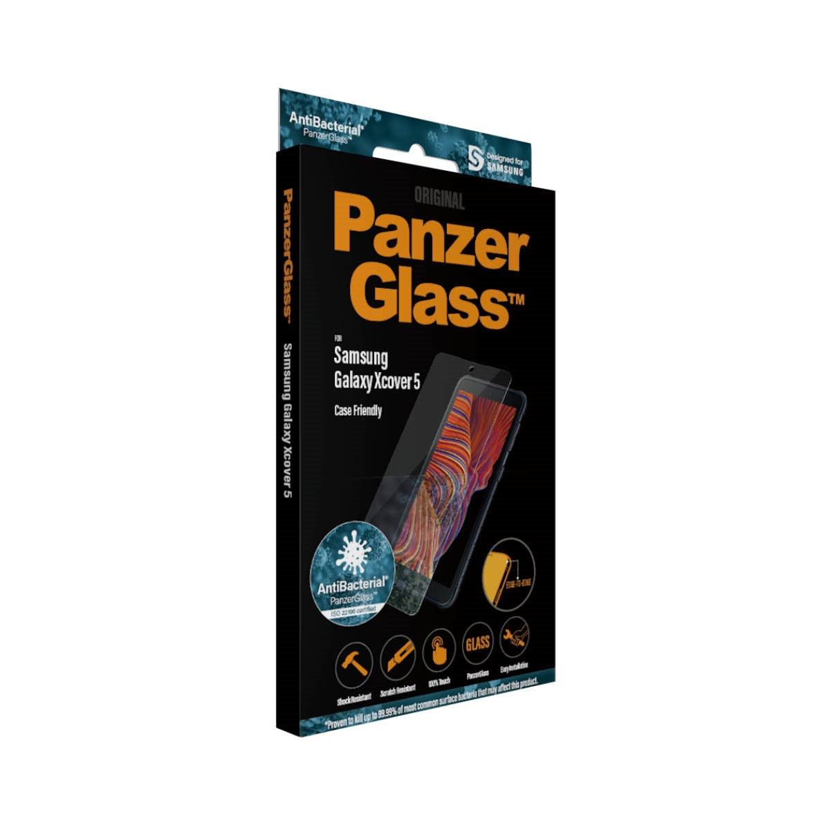PanzerGlass® Displayschutz Samsung Galaxy Xcover 5